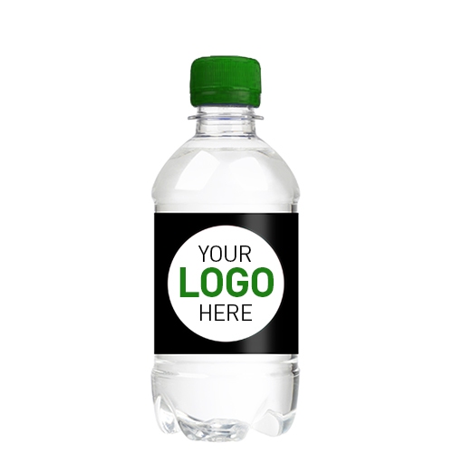 350ml Branded Water Bottles Clear